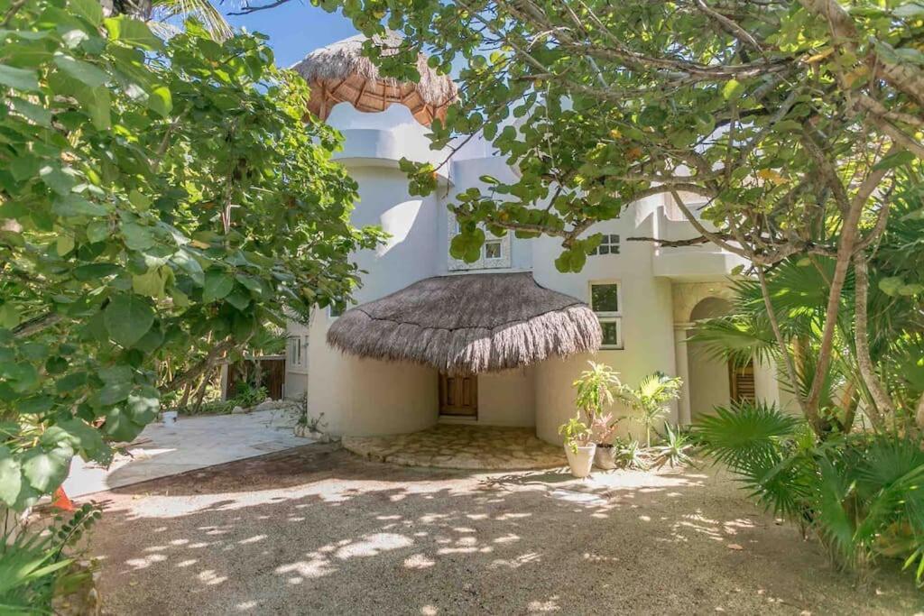 Luxury 5-Br Beachfront Home In Tulum Casa Sofia Gato 外观 照片