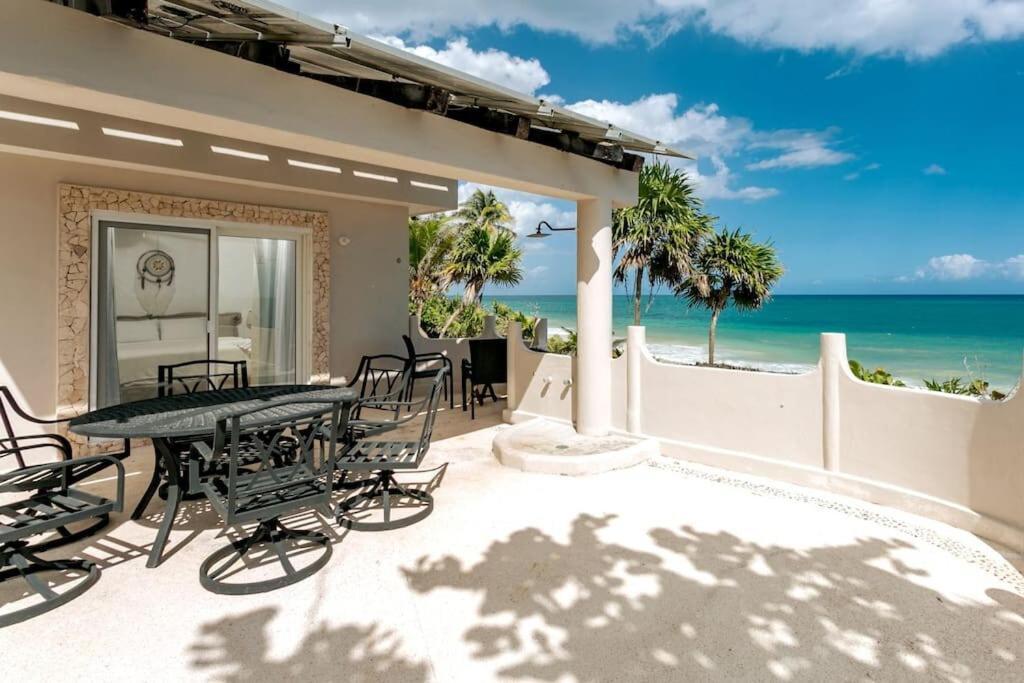 Luxury 5-Br Beachfront Home In Tulum Casa Sofia Gato 外观 照片