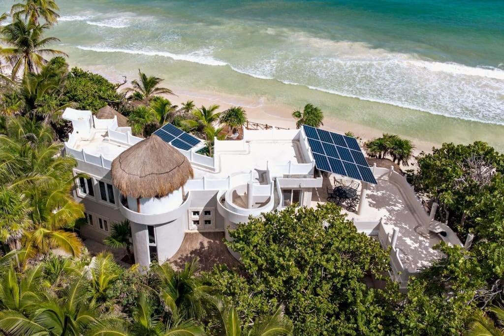 Luxury 5-Br Beachfront Home In Tulum Casa Sofia Gato 外观 照片
