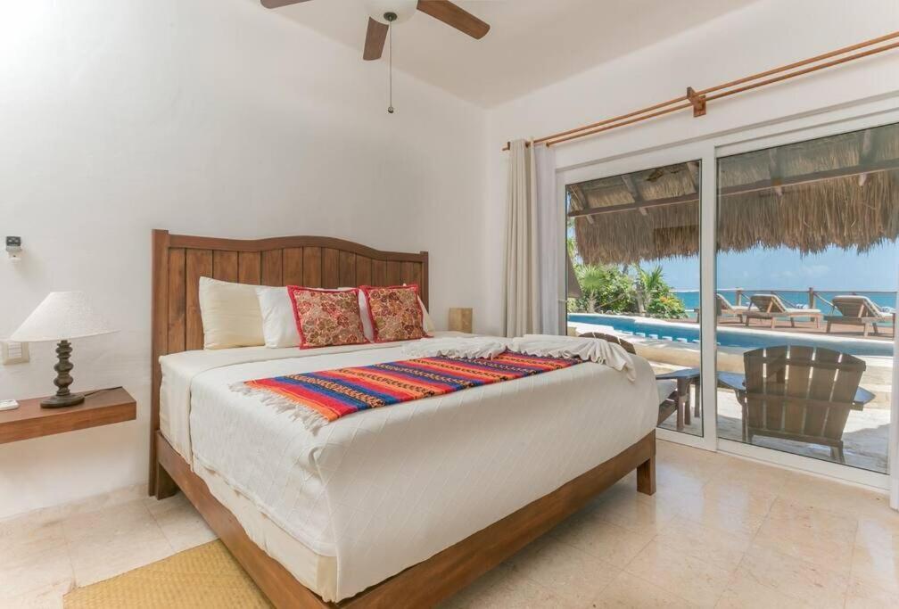 Luxury 5-Br Beachfront Home In Tulum Casa Sofia Gato 外观 照片