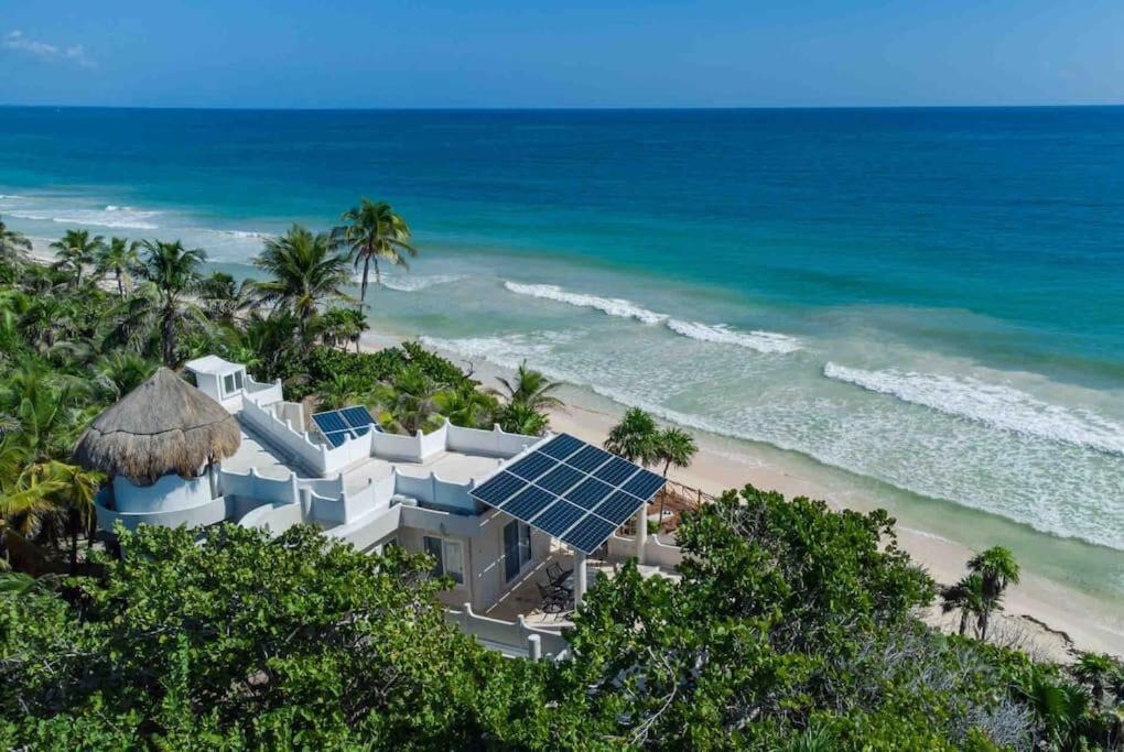 Luxury 5-Br Beachfront Home In Tulum Casa Sofia Gato 外观 照片