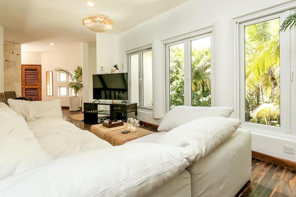 Luxury 5-Br Beachfront Home In Tulum Casa Sofia Gato 外观 照片