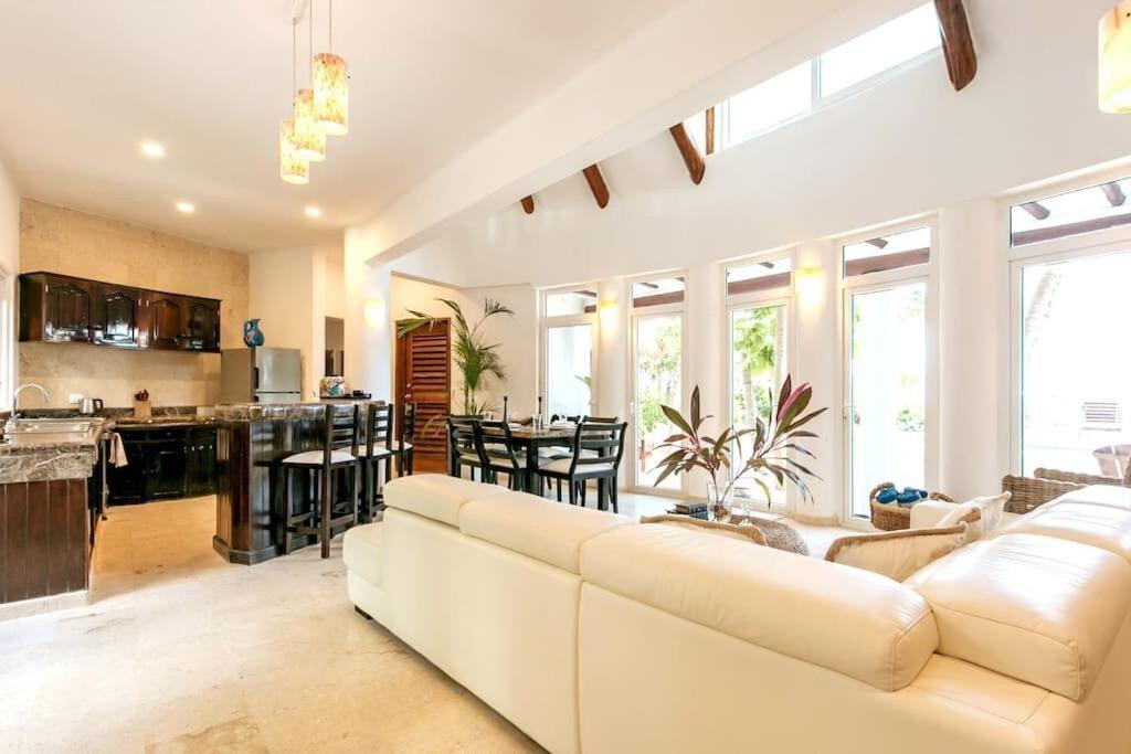 Luxury 5-Br Beachfront Home In Tulum Casa Sofia Gato 外观 照片