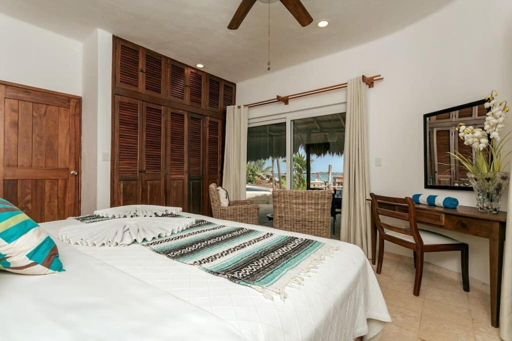 Luxury 5-Br Beachfront Home In Tulum Casa Sofia Gato 外观 照片