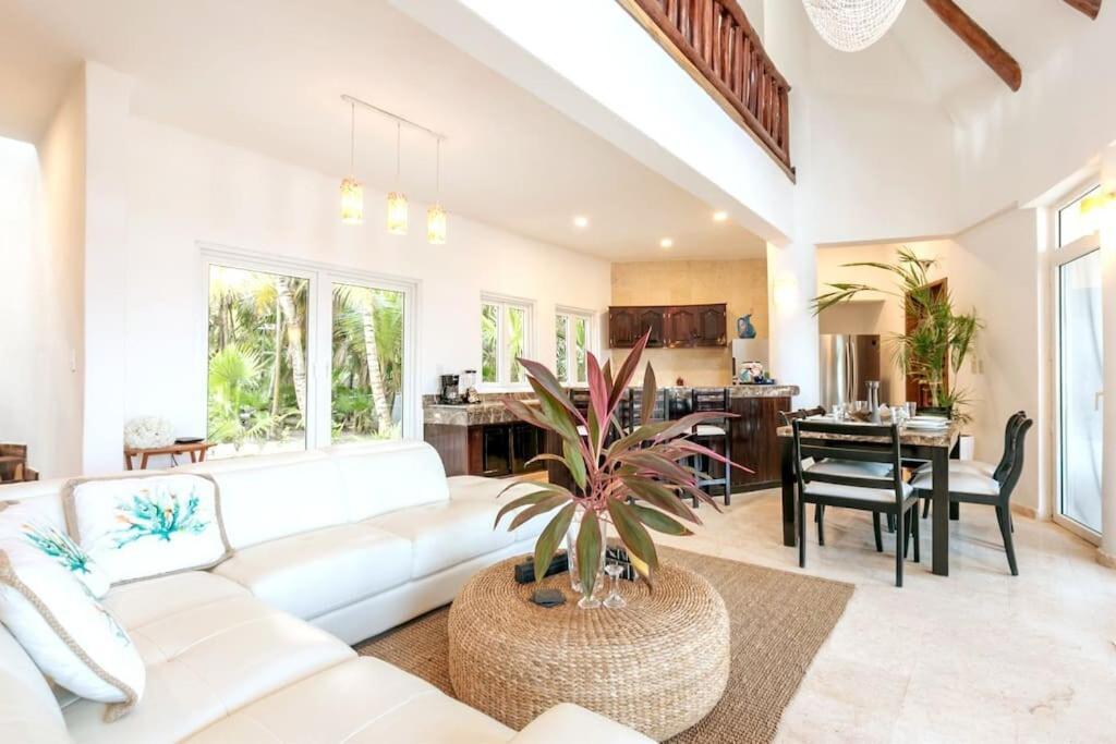 Luxury 5-Br Beachfront Home In Tulum Casa Sofia Gato 外观 照片